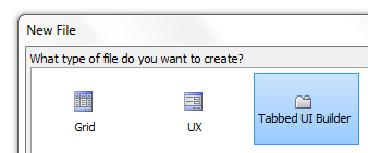 A Tabbed Ui